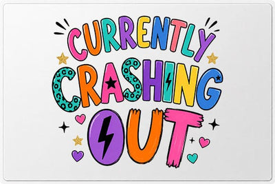 Currently Crashing Out PNG Funny Quote Sublimation Design SVG BillahCrafts 