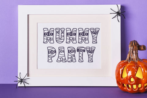 Cursed Mummy - Halloween Display Font Font AnningArts Design 