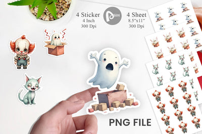 Cursed Toybox Sticker Sublimation artnoy 