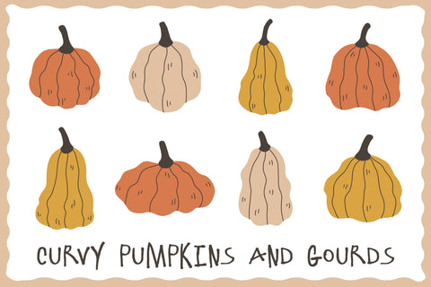 Curvy Pumpkins And Gourds PNG Clipart Sublimation Sublimation Rin Green 