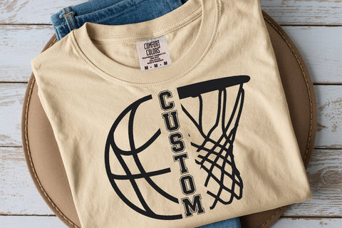 Custom Basketball Name Svg, Your Name Basketball Svg SVG DesignDestine 