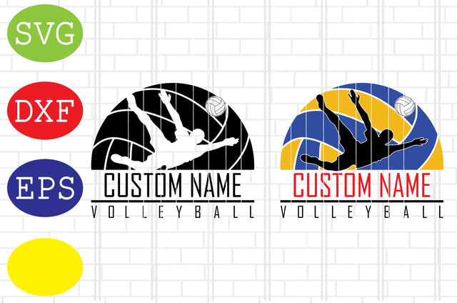 Custom Boy Volleyball Svg, Volleyball Cut Files, Volleyball Svg, Game Day Svg, Jpg, Eps, Dxf Files SVG DigitalSvgFiles 