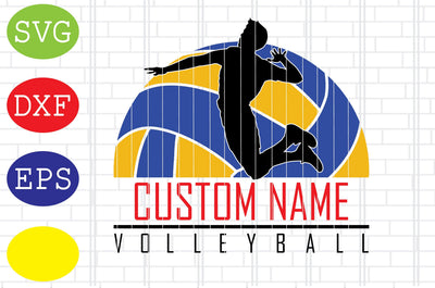 Custom Boy Volleyball Svg, Volleyball Svg, Volleyball Cut Files, Game Day Svg, Jpg, Eps, Dxf Files SVG DigitalSvgFiles 