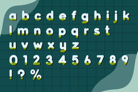 Custom Canva Alphabet Frames Fonts Sublimation Fox7 By Rattana 