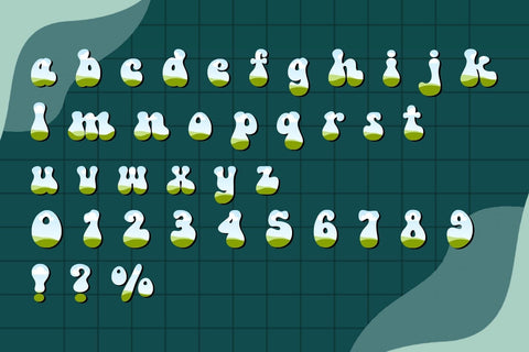 Custom Canva Alphabet Frames Fonts Sublimation Fox7 By Rattana 