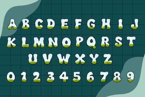 Custom Canva Alphabet Frames Fonts Sublimation Fox7 By Rattana 