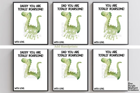 Custom Cute Dinosaur l Digital Art Print | Father Mother Day Keepsake Gift Digital Pattern Fine Purple Elephant Creations 