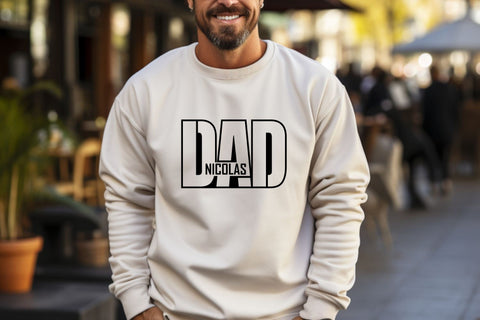 Custom Dad SVG Husband Daddy Protector Hero SVG Father's Day SVG TonisArtStudio 