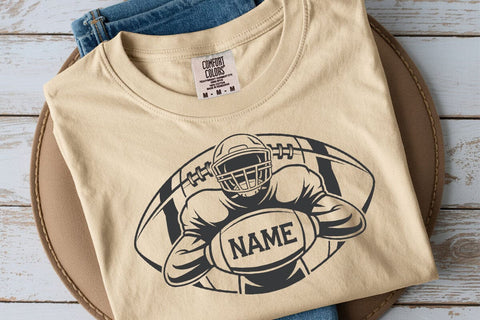 Custom football player Png, Personalized American Football Team Season Svg SVG DesignDestine 