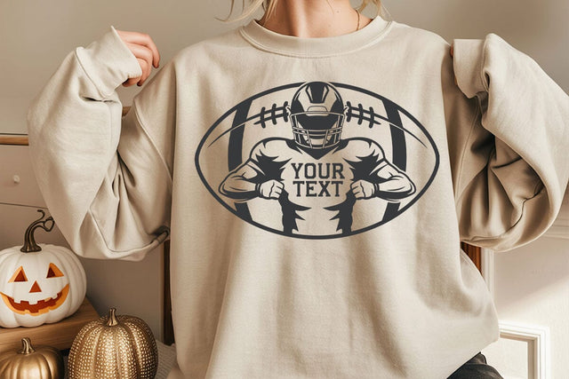 Custom football player Png, Personalized American Football Team Season Svg SVG DesignDestine 