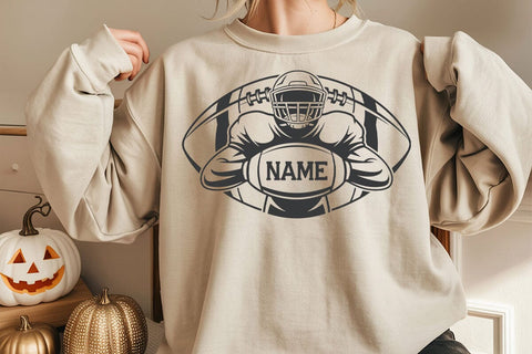 Custom football player Png, Personalized American Football Team Season Svg SVG DesignDestine 