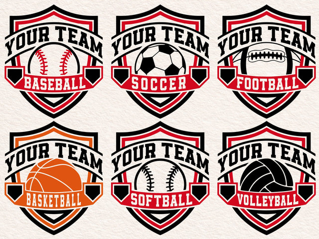 Custom Game Design Svg Bundle, Basketball Svg, Softball Svg, Football Svg, Soccer Svg, Volleyball Svg, Baseball Svg SVG DesignDestine 