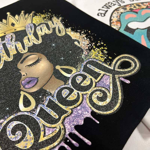 Custom Glitter DTF Gang Sheet ONLINE BUILDER Gang Sheet Atlanta Vinyl 