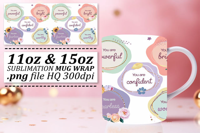 Custom mug designs, perfect for gifting! , Quote Sublimation afrosvg 