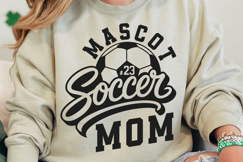 Custom Soccer Mom SVG, Soccer Mascot, Soccer Dad Svg, player number Svg SVG DesignDestine 