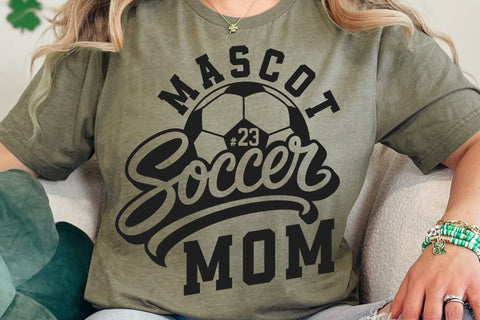 Custom Soccer Mom SVG, Soccer Mascot, Soccer Dad Svg, player number Svg SVG DesignDestine 