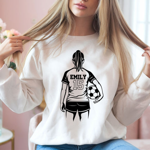 Custom Soccer SVG Bundle | Female Soccer | Male Soccer | Personalized Soccer Player Name SVG TonisArtStudio 