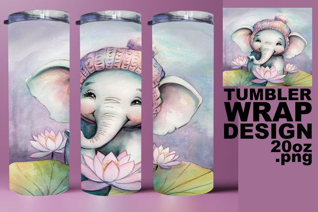 Custom tumbler design, perfect for sublimation joy! , Animals Sublimation HoodArtCraft 