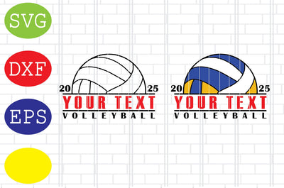 Custom Volleyball Name Svg, Volleyball Svg, Volleyball Cut Files, Game Day Svg, Jpg, Eps, Dxf Files SVG DigitalSvgFiles 