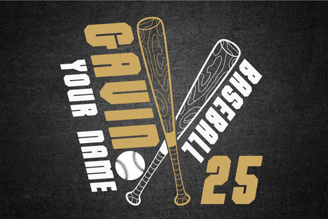 Customizable Baseball Team Template SVG: Personalize with Player Name, Number, and Mascot Svg SVG DesignDestine 