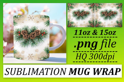 Customizable designs, perfect for your mug projects! , Christmas Sublimation afrosvg 