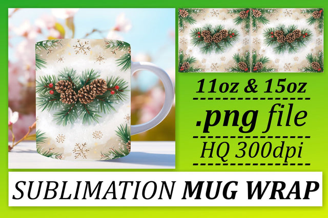 Customizable designs, perfect for your mug projects! , Christmas Sublimation afrosvg 