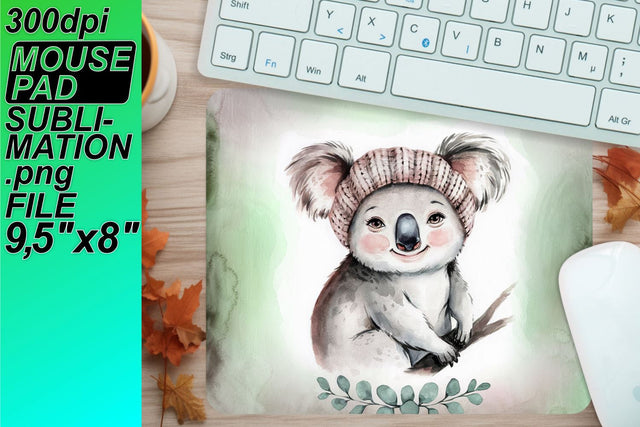 Customizable mouse desk design, perfect for gifts! , Animals Sublimation HoodArtCraft 