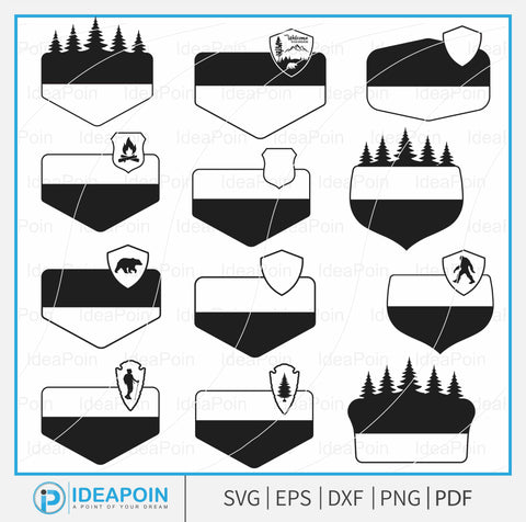 Customizable National Park Sign svg, National Park Clipart, National Park Sign Vector, National Parks Sign Outlines, Customizable Templates SVG Dinvect 