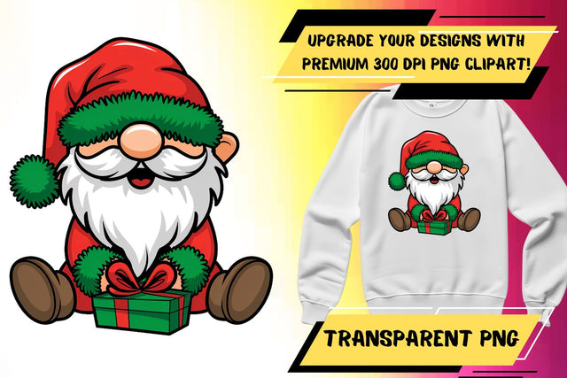 Customizable PNG files, perfect for sublimation , Gnome Sublimation HoodArtCraft 