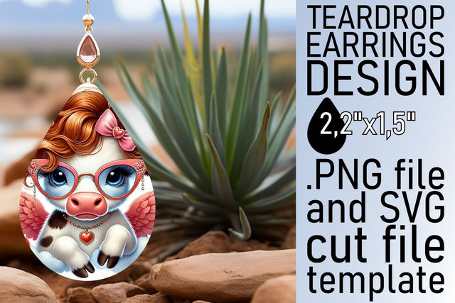 Customizable sublimation design, ideal for earrings! , Valentines Sublimation afrosvg 