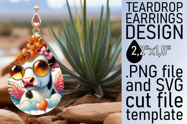 Customizable sublimation template, perfect for earrings! , Valentines Sublimation afrosvg 