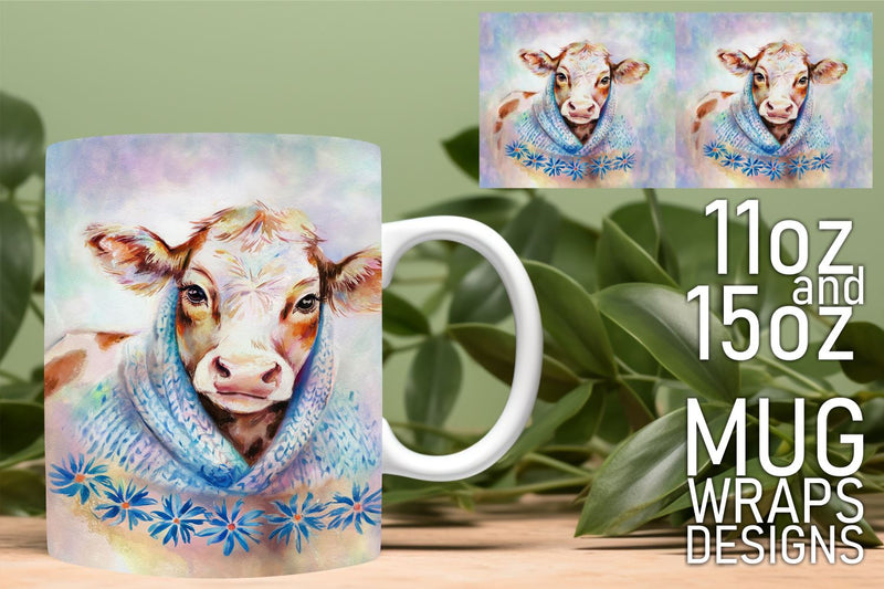 Customizable templates, great for various mug designs! , Animals Sublimation HoodArtCraft 