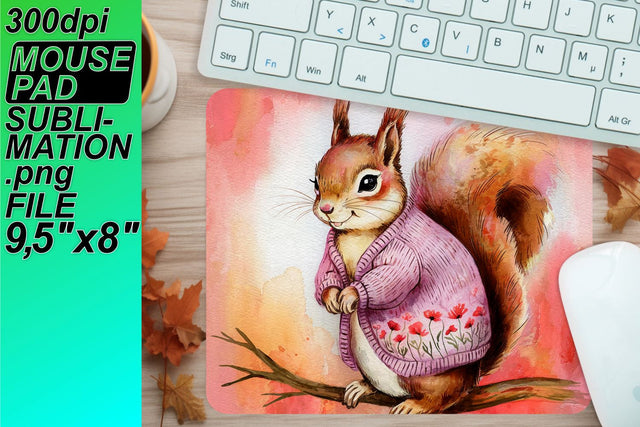 Customize your mouse pad, perfect for sublimation! , Animals Sublimation HoodArtCraft 