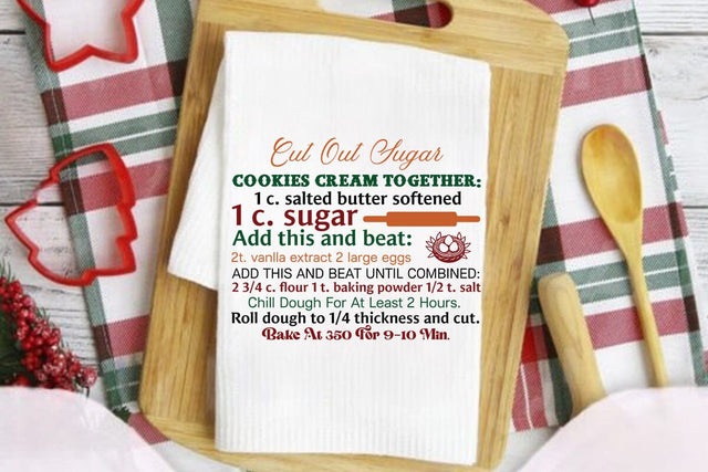 Cut out sugar cookies cream together SVG Angelina750 