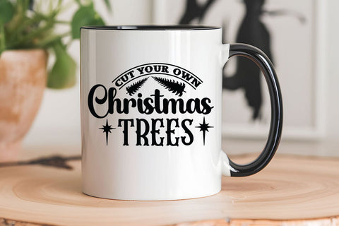 Cut your own christmas trees SVG Angelina750 