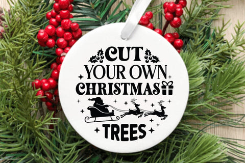 Cut your own christmas trees SVG Angelina750 