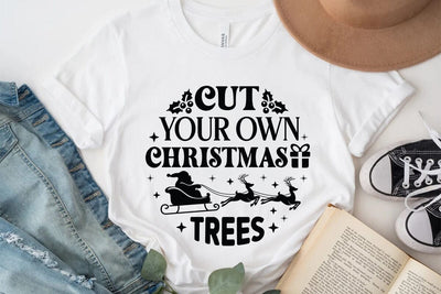 Cut your own christmas trees SVG Angelina750 