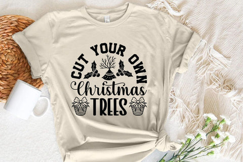 Cut your own christmas trees SVG Angelina750 