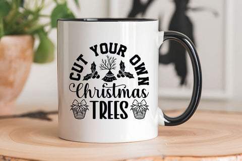 Cut your own christmas trees SVG Angelina750 