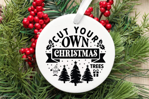 Cut your own christmas trees SVG Angelina750 