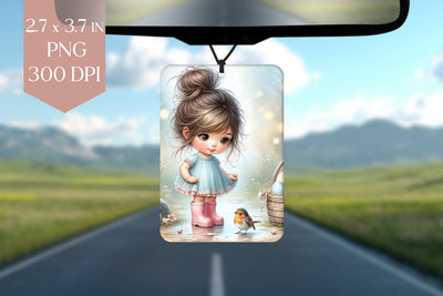 Cute Air Freshener Sublimation PNG | Air Freshie Art Sublimation BijouBay 