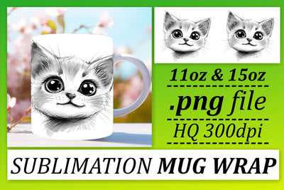 Cute and Cuddly Wildlife Mug Design - Sublimation 15oz Sublimation afrosvg 
