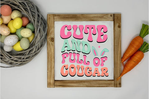 Cute and full of cougar Svg Design SVG Regulrcrative 