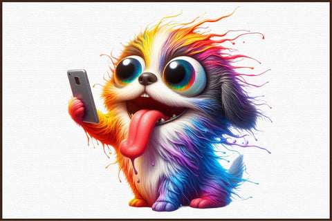 Cute and Funny Dog Breeds Clipart Bundle Sublimation designartist 