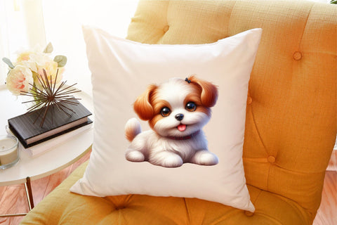 Cute and Funny Dog Breeds Clipart Bundle Sublimation designartist 