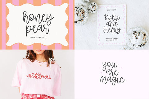Cute and Trendy Font Bundle Font KA Designs 