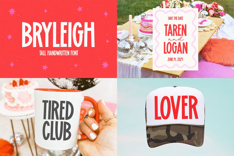 Cute and Trendy Font Bundle Font KA Designs 