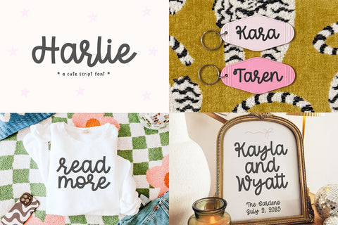 Cute and Trendy Font Bundle Font KA Designs 