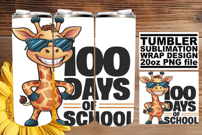 Cute Animals Tumbler Wrap 20oz Sublimation Sublimation afrosvg 