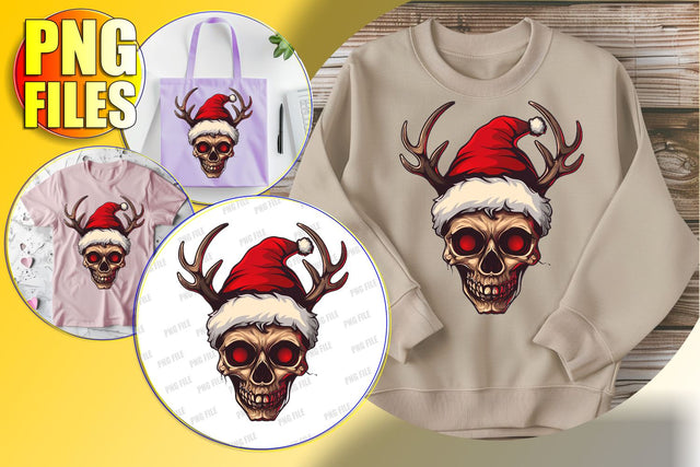 Cute Autumn Skull Design for Sublimation - Coquette Bow Sublimation afrosvg 